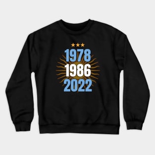 Argentina Champions of The World Crewneck Sweatshirt